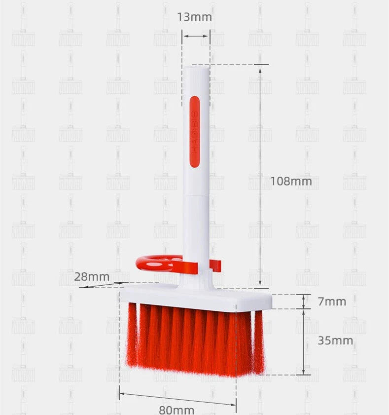 Keyboard Cleaning Brush with 4-in-1 functionality for comprehensive device maintenance