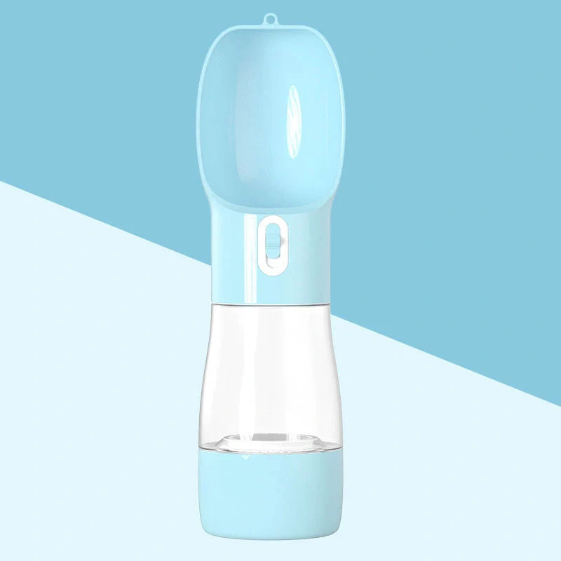 Traveling Out Portable Dog Water Dispenser with food and water compartments
