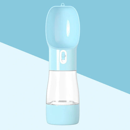 Traveling Out Portable Dog Water Dispenser with food and water compartments