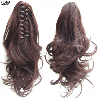 Stylish and realistic-looking hair extension ponytail wrap for versatile hairstyle upgrade