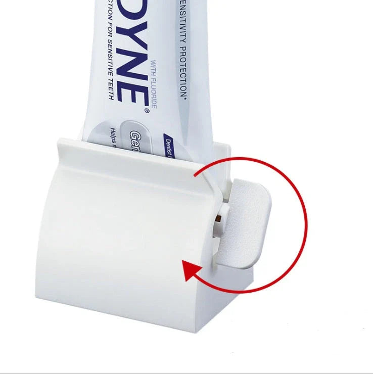 All-in-One Toothpaste Tube Squeezer - Convenient Toiletry Organizer for Bathroom