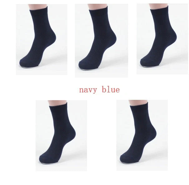Men's bamboo fibre business socks in various colours for ultimate comfort and style