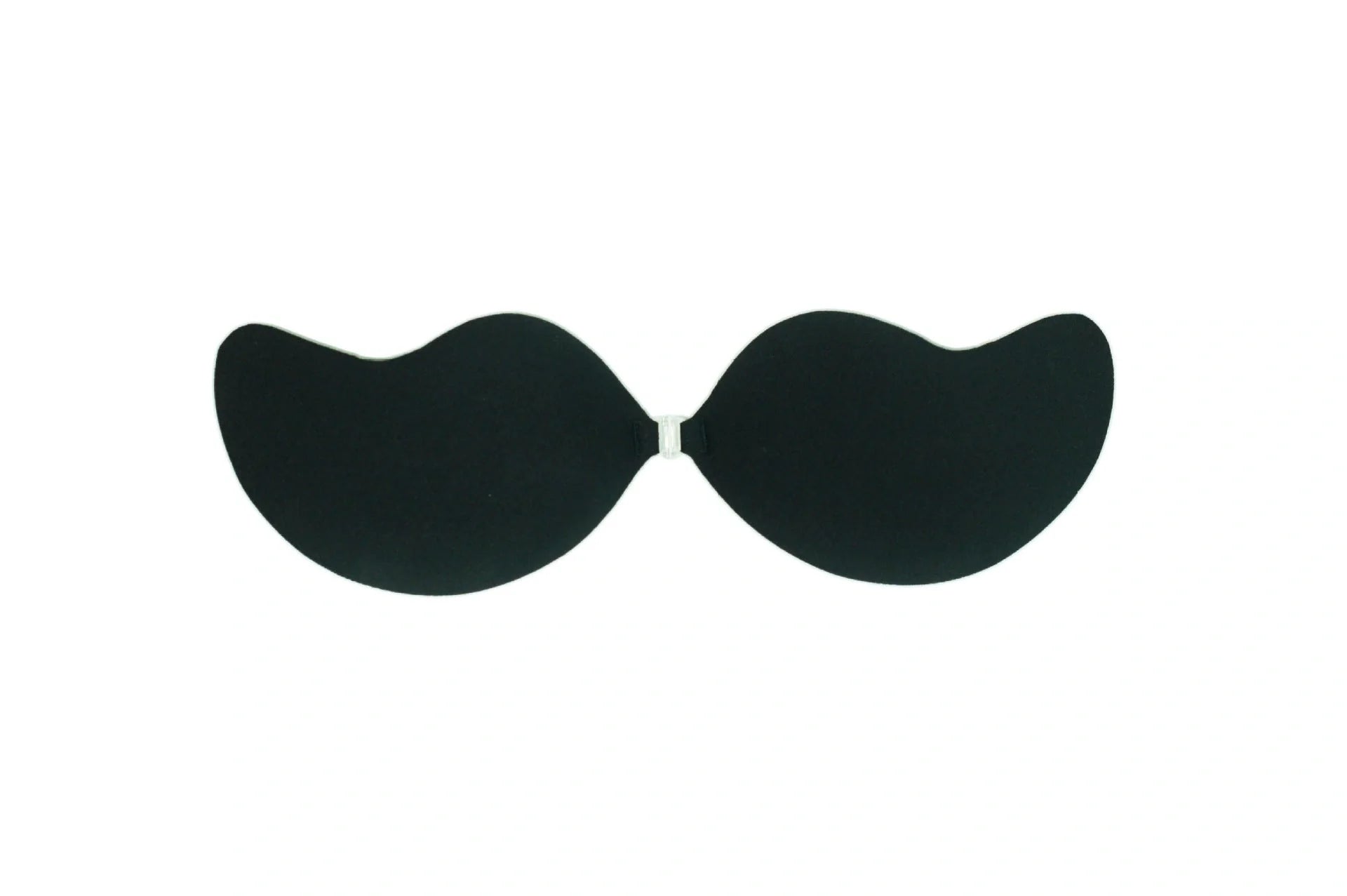 Lala Goddess Mango Cup deep V invisible bra in black and flesh colors