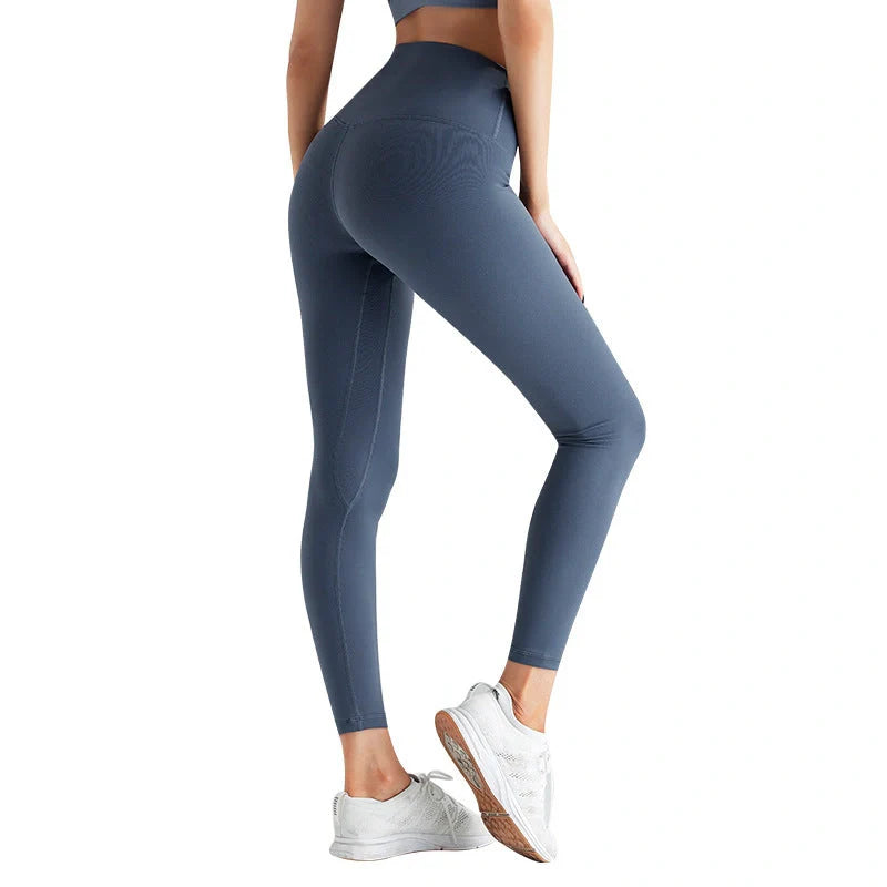 Thin Slim Fit Yoga Pants in various colours for flexible movement