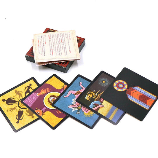 Vibrant Werewolf party board game with English rules for 8-18 players, ages 10 and up