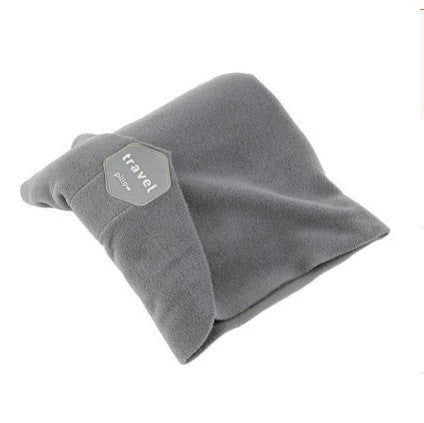 Cozy U-Shaped Travel Neck Pillow with Detachable Scarf for Comfortable and Versatile Travel