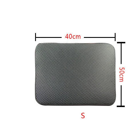 Premium cat litter mats with innovative trapping technology to keep your home clean and tidy