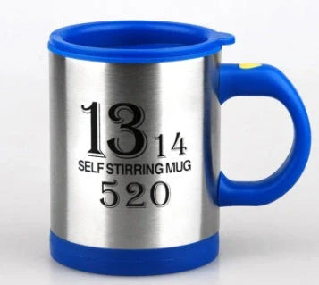 Automatic stirring electric mug in various colours with leak-proof design
