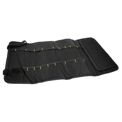 Versatile Portable Tool Organizer Bag made of 600D Oxford cloth with multiple pockets for efficient tool storage and organization