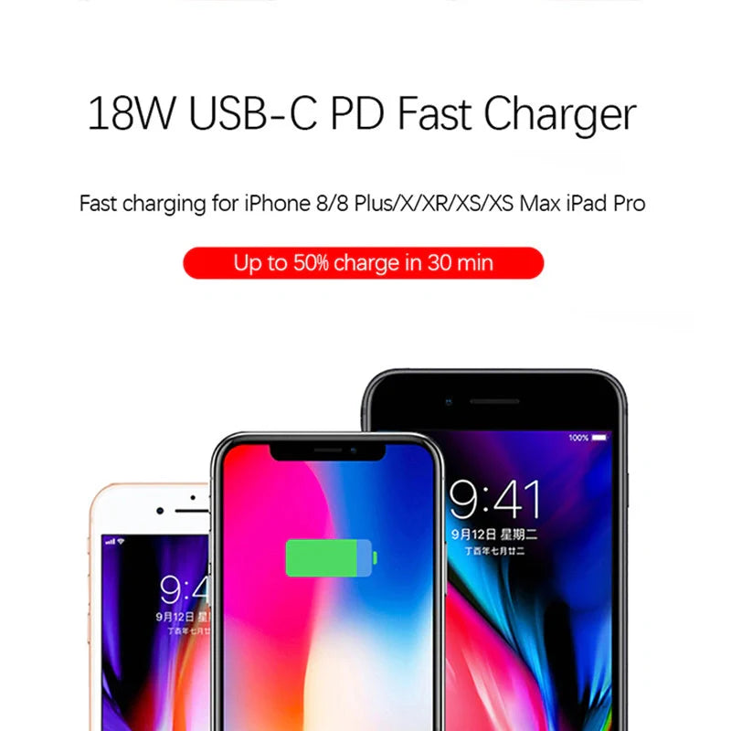 PD18W Fast Charging Type-C Cable with durable alloy joint for quick and efficient charging