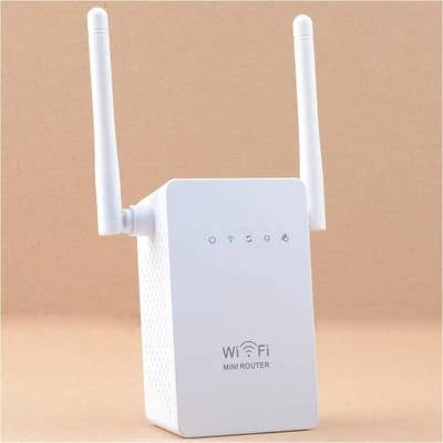 Dual-Band Wireless Repeater with Ethernet Port - Expand your home network with this premium connectivity solution