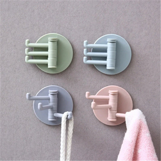 ABS Creative Hook in various colours for nail-free kitchen and bathroom storage