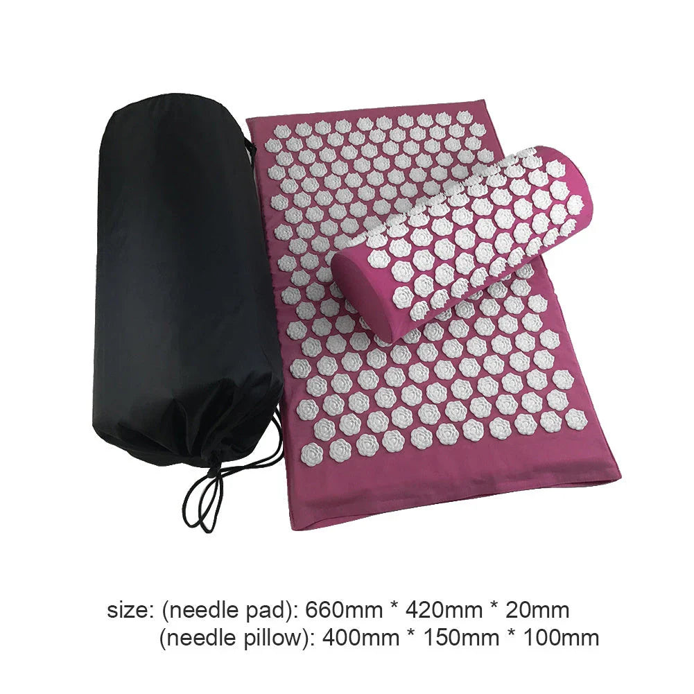 Premium Lotus Acupressure Mats and Pillows for relaxation and rejuvenation