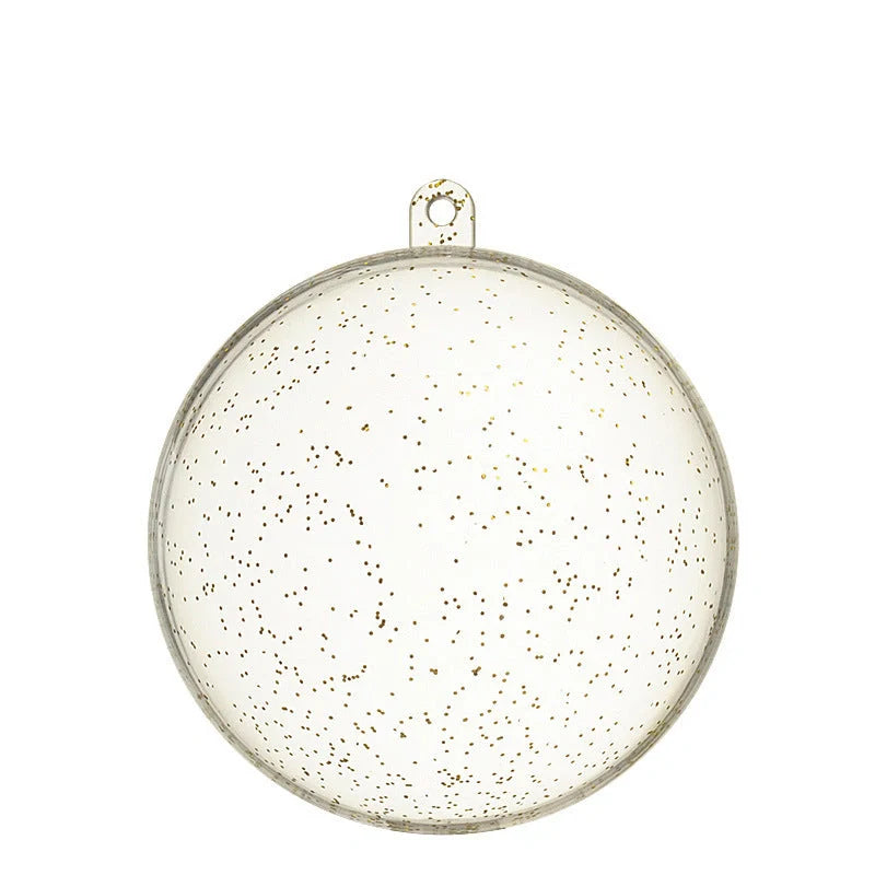 Eco-friendly PS plastic decorative hanging balls for festive and creative decorations
