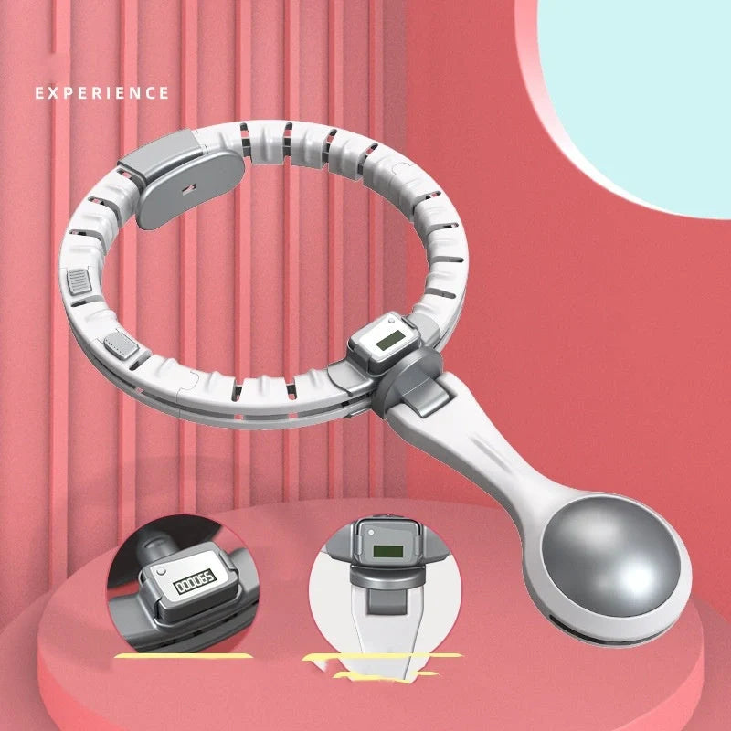 Smart Counting Hoop with adjustable sections for fitness and weight loss
