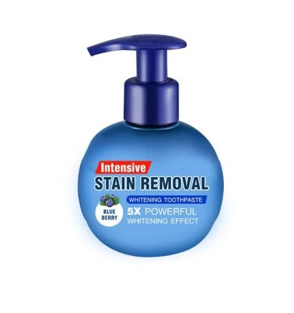Premium Blueberry Whitening Toothpaste with Baking Soda - Naturally Refreshing Oral Care Solution