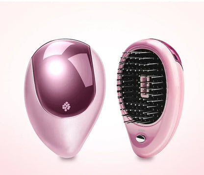 Relaxing Vibration Massage Hair Comb with Negative Ions for Soothing Scalp and Shiny, Healthy Hair