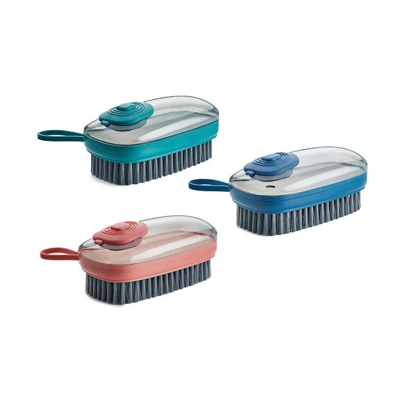 Premium Silicone Dishwashing Brush with Ergonomic Handle for Efficient, Scratch-Free Cleaning