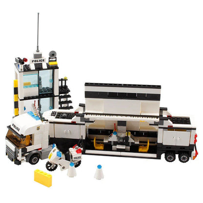 Premium Police Station Building Blocks - Engaging Educational Toy for UK Children