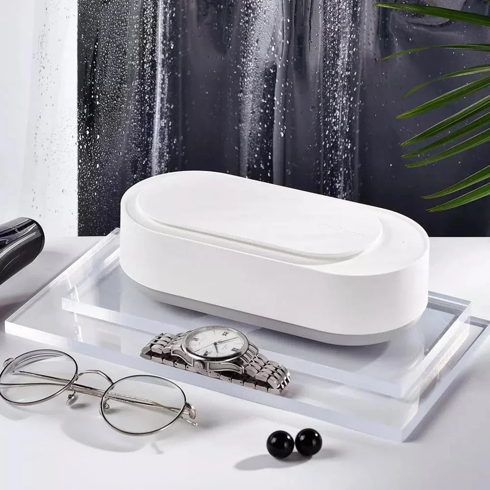 Premium ultrasonic cleaning machine for revitalizing watches, jewelry, glasses, and other everyday items