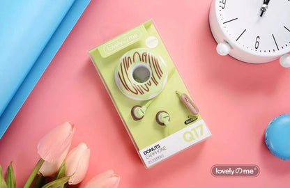 Macaron Donut Wired Earphones with Subwoofer - Vibrant Colours and Premium Audio Quality