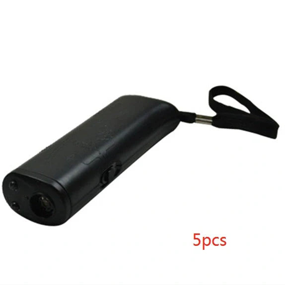 3-in-1 Anti Barking Dog Training Device with ultrasonic repeller and LED flashlight