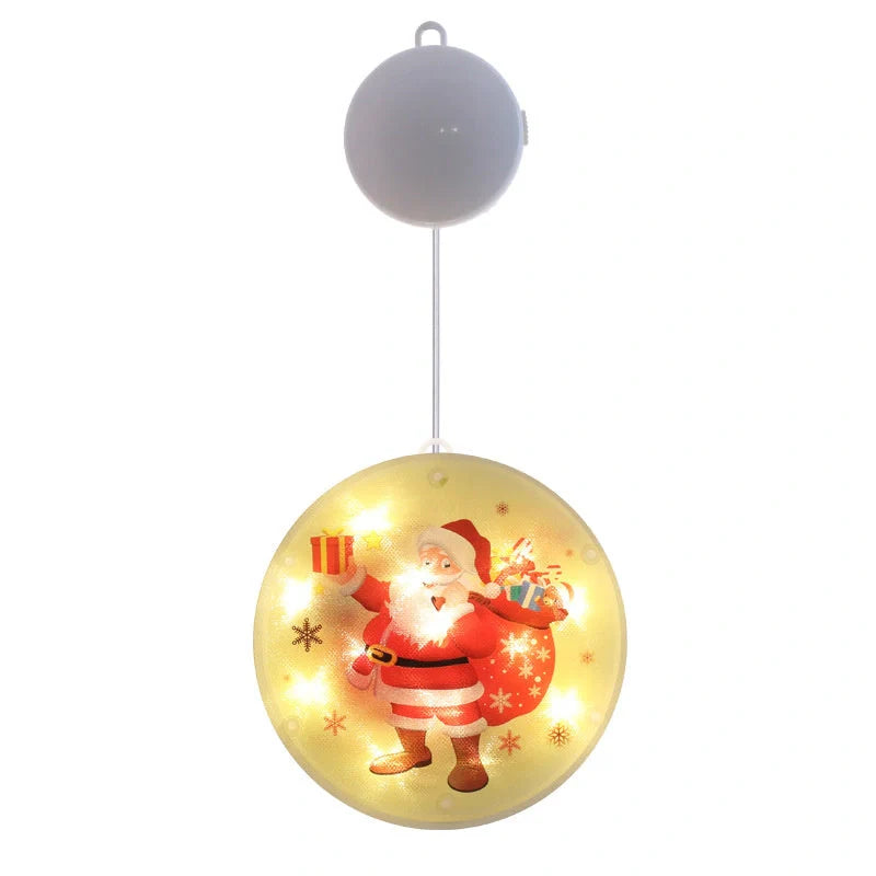 Window Decoration LED String Lights with warm white glow for Christmas