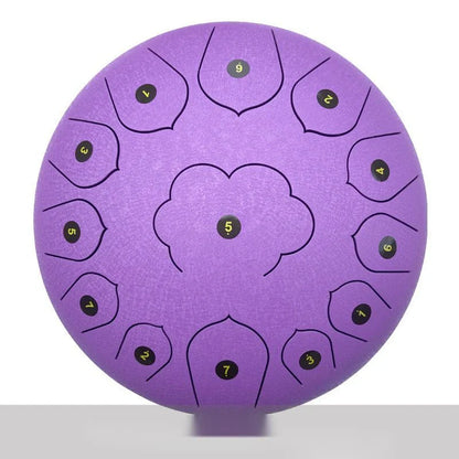 12-inch 13-tone Ethereal Drum in vibrant colours
