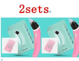 Electric Nasal Aspirator with Adjustable Suction Levels for Gentle Mucus Removal in Babies