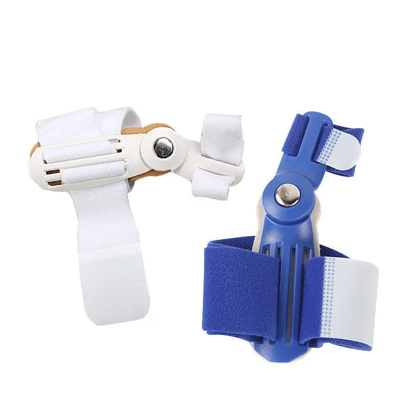 Bunion Corrector Braces with metatarsal arch support, adjustable straps, and polycarbonate bracket for toe realignment