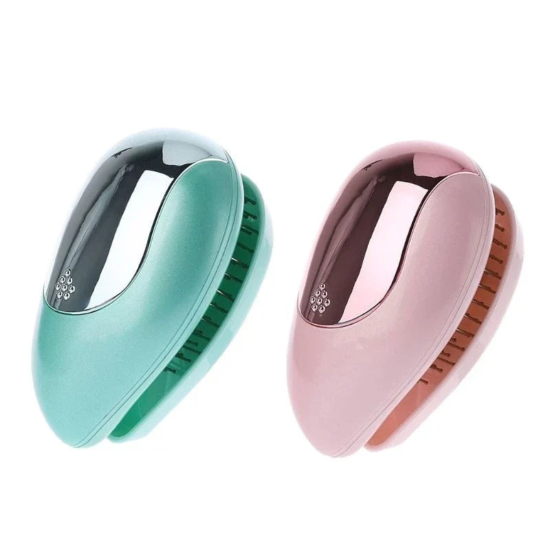 Relaxing Vibration Massage Hair Comb with Negative Ions for Soothing Scalp and Shiny, Healthy Hair