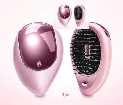 Relaxing Vibration Massage Hair Comb with Negative Ions for Soothing Scalp and Shiny, Healthy Hair