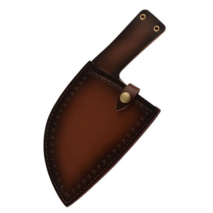 Premium stainless steel meat cleaver knife with ergonomic handle and razor-sharp, durable blade for efficient cutting in the kitchen