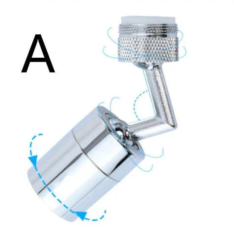 Premium 720-degree swivel kitchen faucet with oxygen-enriched water flow and multi-layer filtration for superior convenience and water quality