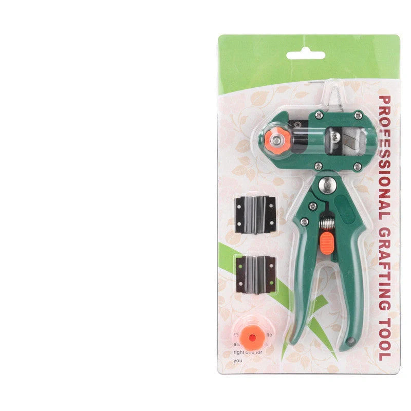 Tool steel grafting pruning shears for precise branch shaping