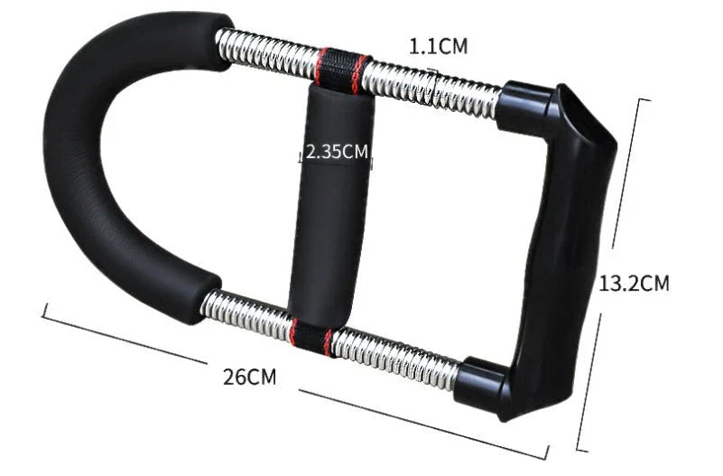 Durable hand grip trainer with adjustable design for strengthening wrist, forearm, and hand muscles