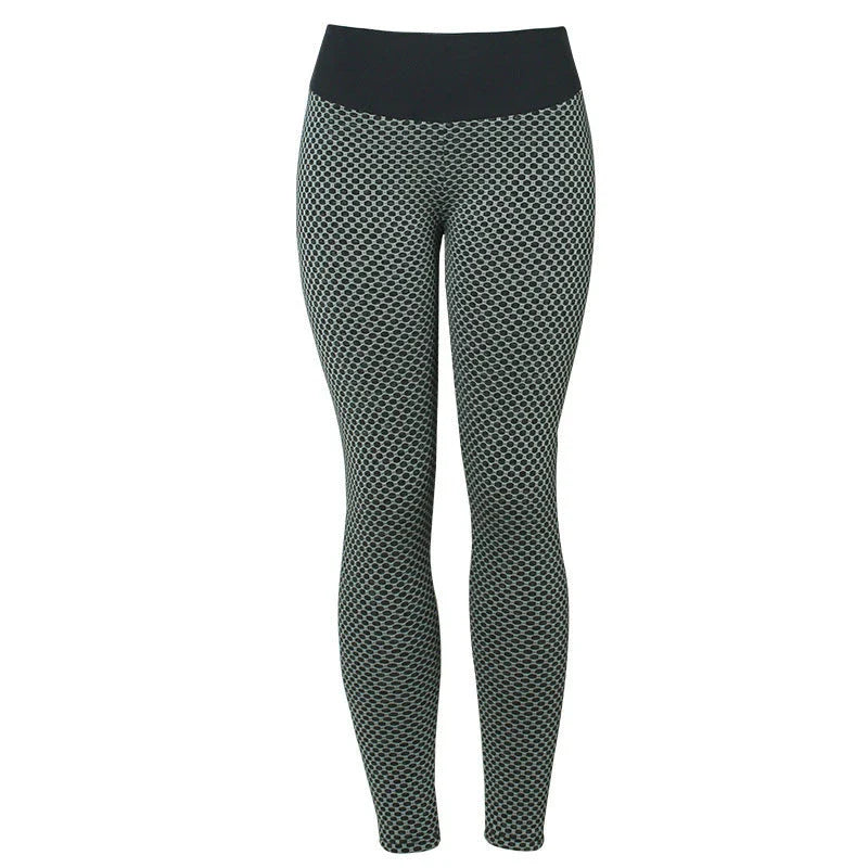 Premium plaid leggings in a variety of vibrant colors, designed for high-performance workouts and all-day comfort.