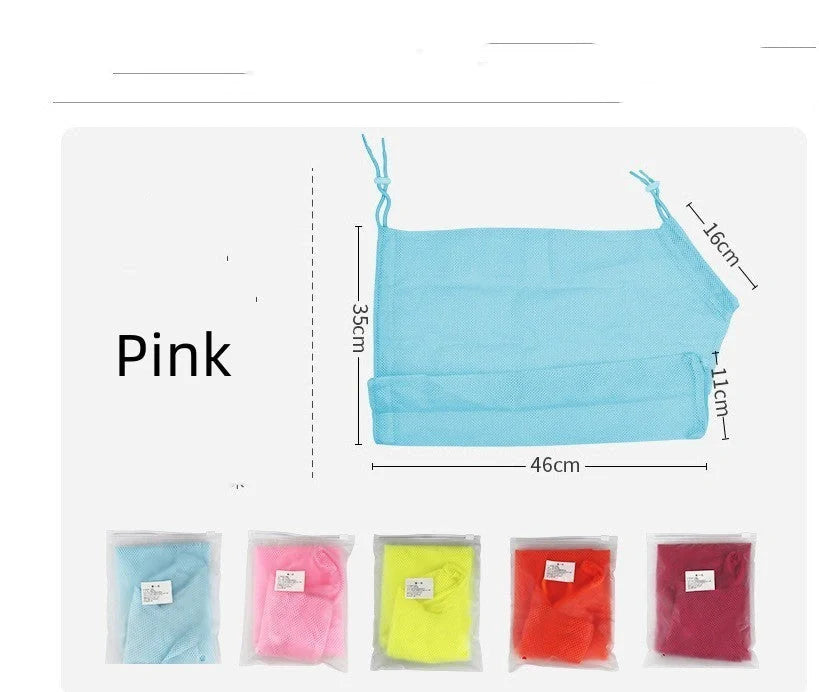 Anti-Bite Shower Bag for Cats in multiple colours, making bath time stress-free