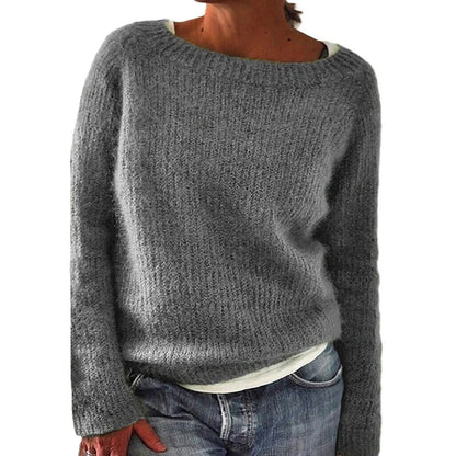 Casual fine wool knit sweater in various colours and sizes