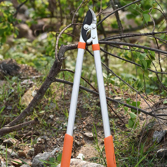 High-Efficiency Anvil Garden Shears with lever drive system, premium materials, and ergonomic design for effortless gardening tasks.