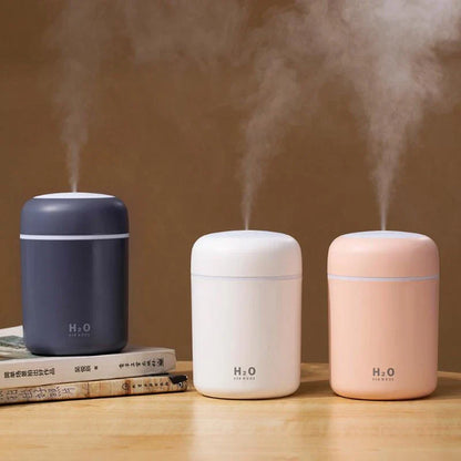 Mini USB Humidifier with Soothing Mist, Quiet Operation, and Automatic Shut-Off for Bedrooms