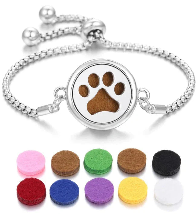 Stylish Aromatherapy Bracelet with Essential Oil Diffuser in various designs