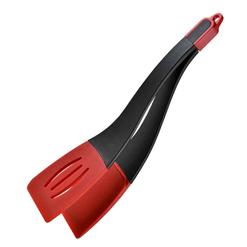 3-in-1 silicone food clip spatula with detachable scraper and rotary blade