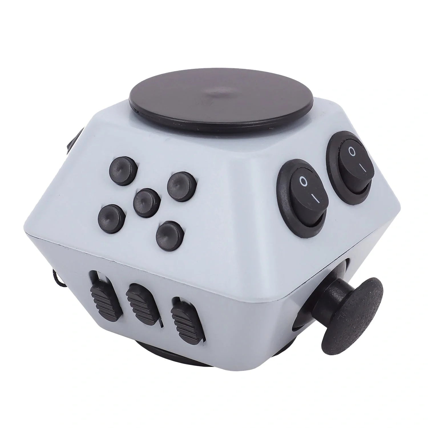 Ten-sided Spinner Cube in various colours for stress relief