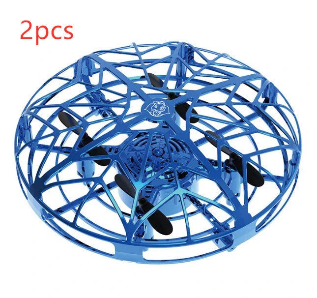 Intuitive air drone with UFO-inspired design, gesture control, and automatic obstacle avoidance for seamless aerial experiences.