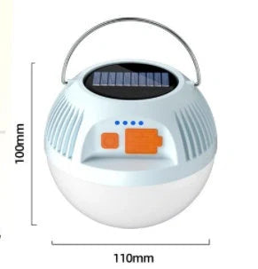 Outdoor Camping Type-C Charging USB Ball Portable Tent Light with high-brightness LED and waterproof design