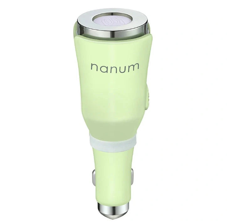 Car aroma diffuser with USB charger in five colours