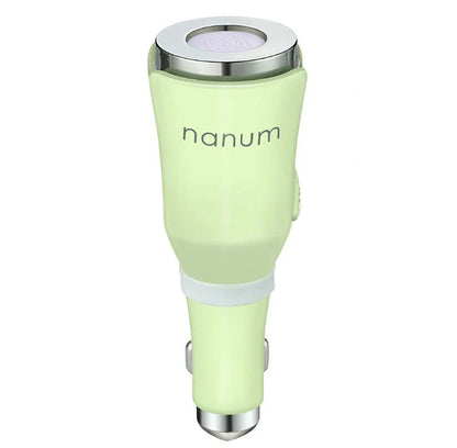 Car aroma diffuser with USB charger in five colours