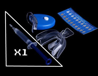 Premium teeth whitening kit with LED light for a dazzling, radiant smile