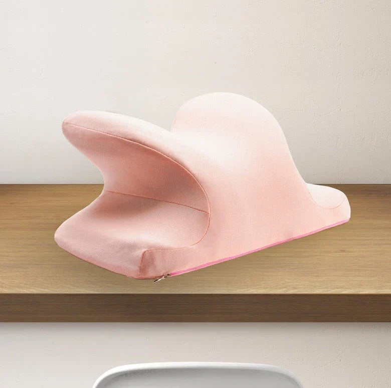 Cozy memory foam napping pillow with 'Butterfly' design for comfortable in-class napping